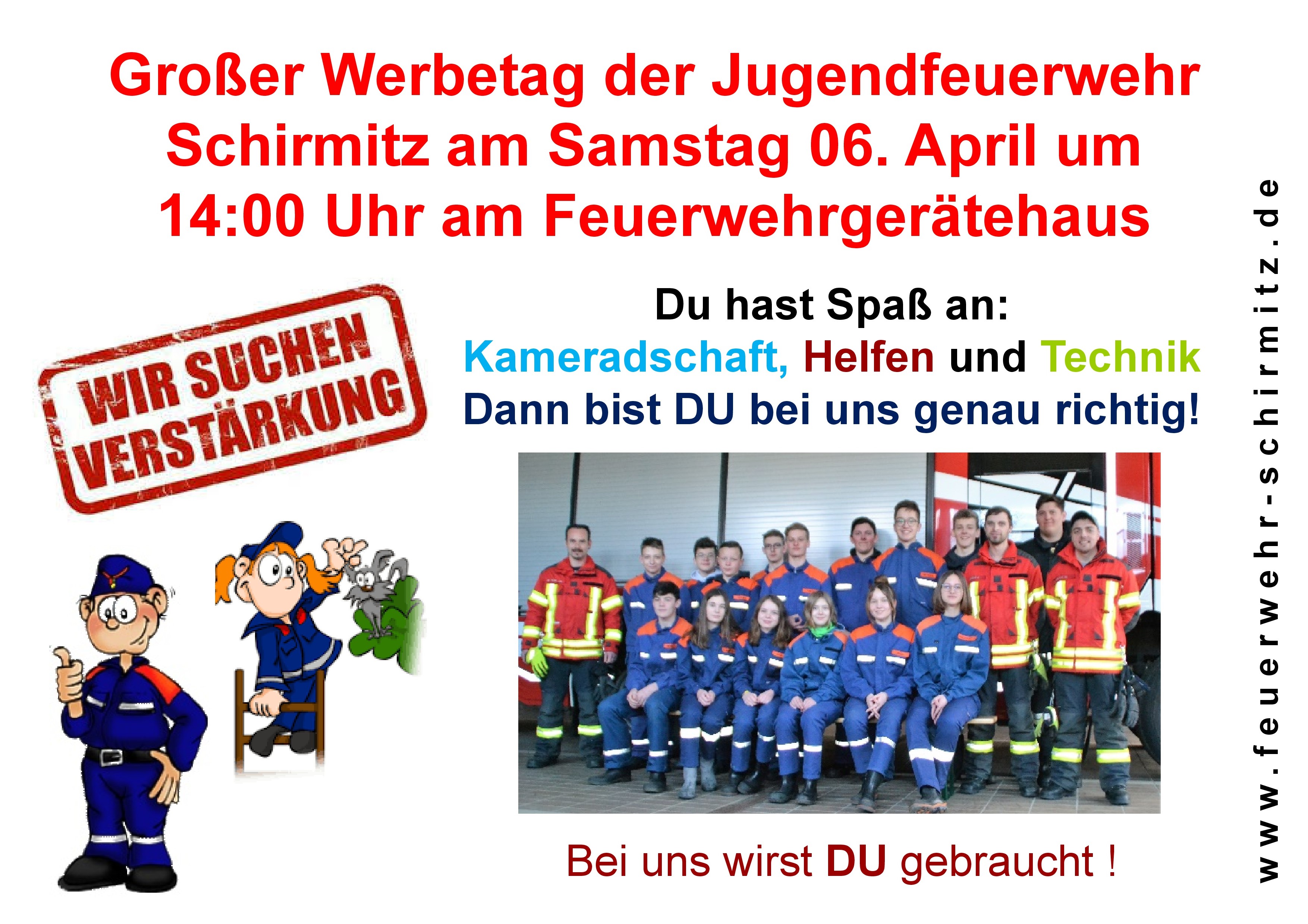 Daten-Websites für Feuerwehrleute